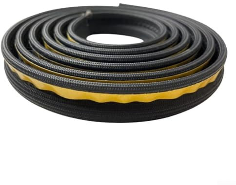 Zilimontt Stove Rope Door Seal,Fiberglass Stove Seal Rope Black Stove Door Sealing Flat Rope Pellet Stove Heating Gasket Sealing Tape For Kitchen(2 meters)