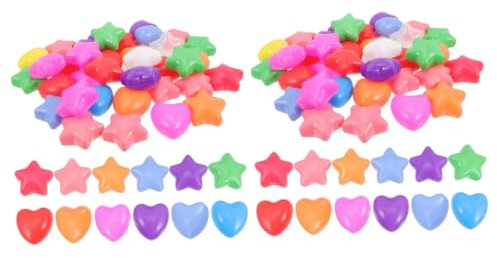 DRESSOOS 120 Piezas Piscina de Bolas del océano Piscina de flotación Bolas de Bolas de Estrellas inflables Juguetes Bebe Carpas Plegables Piscina Bolas para Piscinas