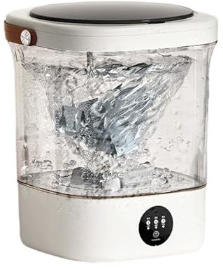 Bärbar Tvättmaskin 3 Hastigheter 12 Liter Tygtvättare