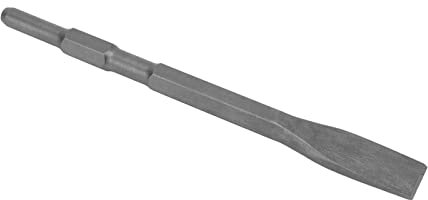 Cincel de Martillo Giratorio de Vástago Hexagonal Cincel de Mampostería Cincel de Eliminación de Azulejos para Herramienta de Taladro de Martillo(Plano)