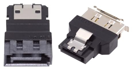 chenyang SATA zu eSATA und eSATA zu SATA Konverter Extender Adapter für SSD Festplatten 2 Stück/Set