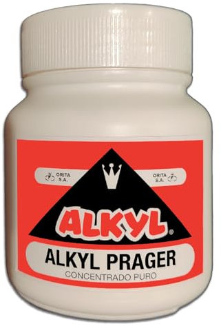 Alkyl Prager concentrado puro 250g Alkil Transparente para manualidades Amelie Prager Multiusos Barniz, cola, tapa poros, protector de laminas o puzzles y más 250gr - IberNorma