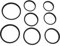 Step Up Rings For Filters, Aluminum Alloy Camera Ring with Lightweight Camera Lens Filters For Camera