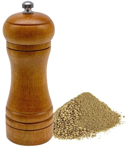 Manual Pepper Grinder Salt and Pepper Wooden Mill Grinder, Pepper Mills Grinders for BBQ/Kitchen Decoration/Restaurant