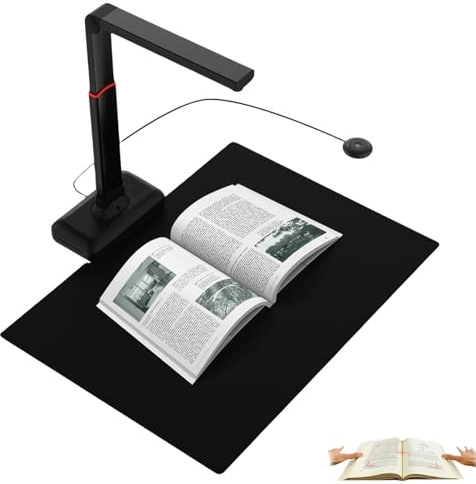 S21 storformats bokskanner, dokumentskanner, A2-format, 23 MP hög upplösning, flerspråkig OCR, körs på Windows och macOS