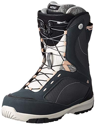 Nitro Snowboards Damen Monarch TLS '20 All Mountain Freestyle Schnellschnürsystem Boot Snowboardboot, NAVY BLUE, 24.5