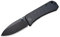WE Knife Unisex – Erwachsene Banter Black Taschenmesser, schwarz, 7.3