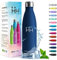 HoneyHolly Trinkflasche Edelstahl, Trinkflasche Kinder, 500ML BPA-frei, Thermosflasche, Wasserflasche Doppelwandig, Trinkflasche Kohlensäure Geeignet, Trinkflasche Sport für Fitness, Gym, Fahrrad