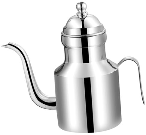 FONDOTIN Contenedor Inoxidable Para Aceite Recipiente Para Almacenar Grasa Tapa Hermética