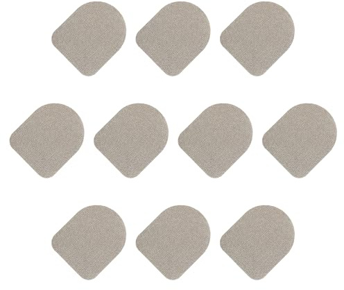 QUARKZMAN Gants Autocollant Pour Écran Tactile 1 x 4/5 Ultra Haute Sensibilité Fibre De Carbone Flexible Ultra Fine Autocollants Noir Pour Gants, 32 Pcs(12 En 1)