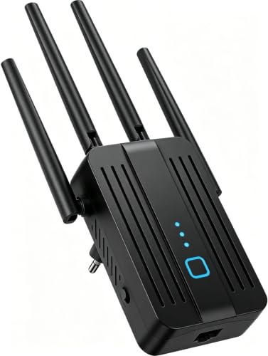 LQIESDD USB WLAN-stickadapter för PC, internet-stick 1300 Mbps USB 3.0 Dual Band 2,4 GHz/5 GHz, WiFi-adapter, PC med 2 antenner.