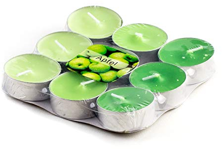 DARO DEKO Duft Teelichter Apfel - 36 Stück