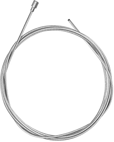 CABLE ACIER 2M x 2.5MM TETE 6x7+3.8x5MM MOTOCULTEUR TRACTEUR TONDEUSE MOTOCULTURE ACCELERATEUR FREIN TRACTION EMBRAYAGE