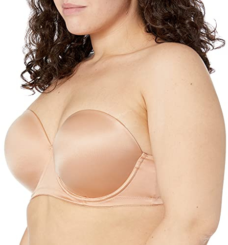 Curvy Kate Smoothie Strapless Moulded Bra Latte 34D