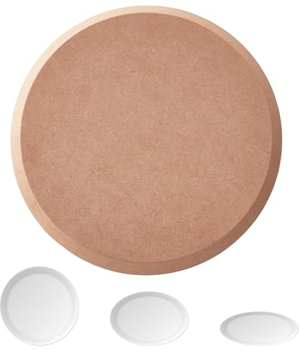 BENECREAT Töpferform Für Ton Runde Töpferwerkzeuge, Keramikplatten-Formform, Handbau-Teller-Slump-Form, Geschirr-Töpferwerkzeuge Für Geschirr-Töpfer-Presszubehör, 30x1.5 cm