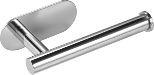 Toilettenpapierhalter Wandmontage Selbstklebend Toilettenpapierhalter SUS 304 Edelstahl Toilettenpapierhalter Ohne Bohren Stark Sicher Wasserdicht für Badezimmer Zuhause (Polieren)