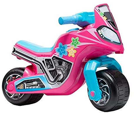 MOLTO | Moto Molto Cross Race Rosa| pour Tous Les Types de terrains | Jouets pour Enfants sûrs et durables | Favorise Le développement sain des garçons et des Filles | +18