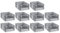 Mega Deal | 10x Proregal Eurobox NextGen Insight | Front offen | HxBxT 17x30x40 cm | Grau