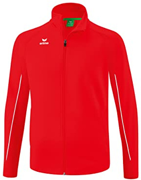 Erima Liga Star Polyester Veste de survêtement, Rouge/Blanc, L Mixte