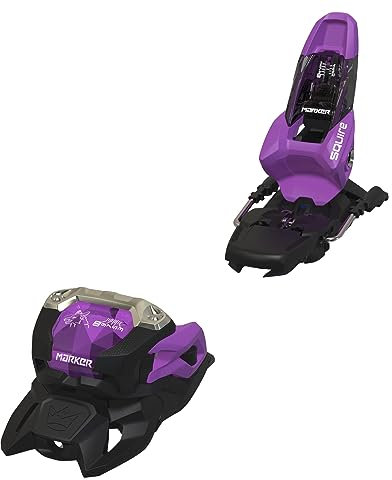 Marker Squire 11 Skibindungen 2024, Schwarz/Violett, 100 mm