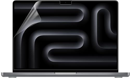 Arisase 2 Stück Anti-Glare Matte Displayschutzfolie für 2025 2023 MacBook Pro 14 Zoll (M5/M4/M3/M3 Pro/Max Chip) A3434 & A2918 & A2992, Anti-Reflection & Anti-Scratch 5H Härte Laptop Schutzzubehör