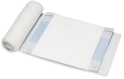 Pansement compressif d’urgence CHUT – AVEC un tampon intégré 10x10cm stérile conçu pour le traitement des plaies modérées à fortement exsudatives