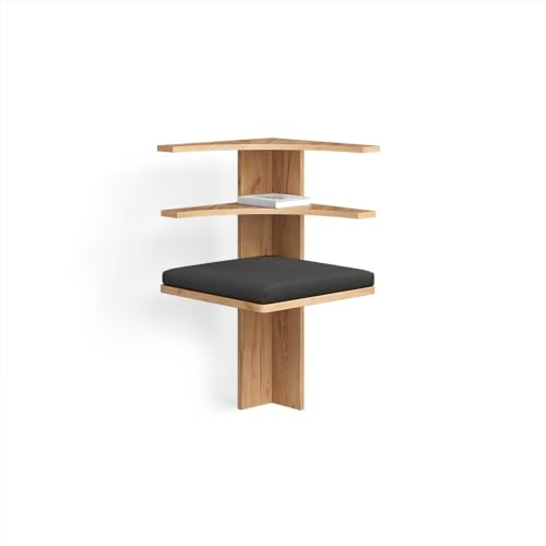 Livinity Panca ad angolo Tiberio, Rovere sabbia, 43.5 x 43.5 cm