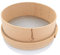 PRIMOLEGNO Setaccio in Legno Massello Certificato | Diametro 16 cm | Rete a Maglia Fine 1x1 mm | Adatto per Setacciare Farina Cereali Zucchero Polenta Riso Sabbia | Registrazione Tensione Rete