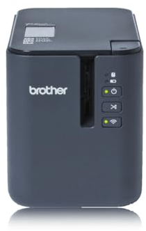 Brother PT900WC. Rotuladora electrónica profesional con conexión a PC y WiFi. Corte de cinta automático y Adaptador CA