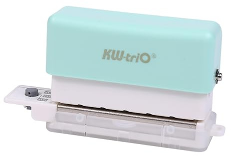 Sunydog Perforadora de Papel de 6 Orificios,Mini Perforadora de Mano Soporte de perforación de 20/26/30 Orificios múltiples para Cuaderno A4 A5 B5 Álbum de Recortes,para Escuela y Oficina
