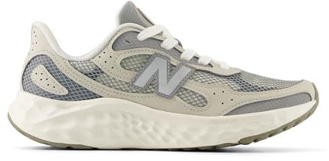 New Balance Fresh Foam Arishi V4 Tiralux Donna, Angora/Grigio Ardesia/Cantiere navale, 41.5 EU
