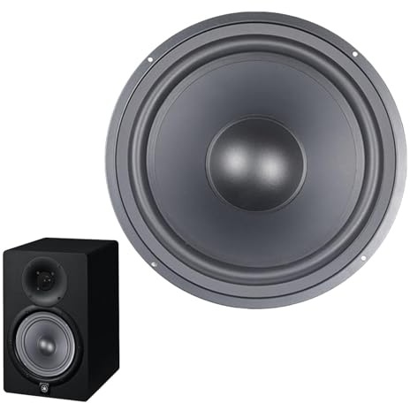 Generisk passiv strålarhögtalare 3–12 tum – subwoofer basförstärkare | passiv ersättning djuphögtalare för högtalarbox, gör-det-själv-ljud, bil-ljud-subwoofer-hölje, lågfrekvent bas boost-