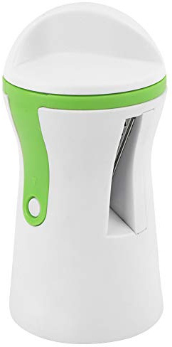 Joyzan Affettatrice a spirale portatile, affettatrice a spirale per verdure e zoodles con contenitore, cipolla, spaghetti, a spirale, regolabile, per insalata, cetrioli, zucchine, carote, carote