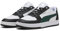 PUMA Unisex CAVEN 2.0 Sneaker, White-Dark Myrtle Black, 39 EU