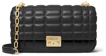 Michael Kors 30R4G2RL7L-001 LG CONV CHAIN SHLDR Women BLACK Size One Size