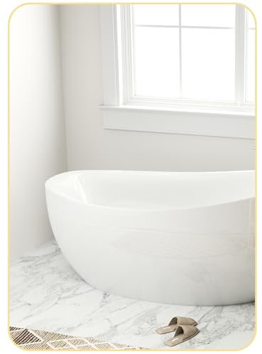 HOMCOM Miroir Murale, Miroir Salle de Bain rectangulaire, 50 x 70 cm, avec Cadre en Alliage d'aluminium Or, pour Salle de Bain, Chambre à Coucher, Salon, entrée