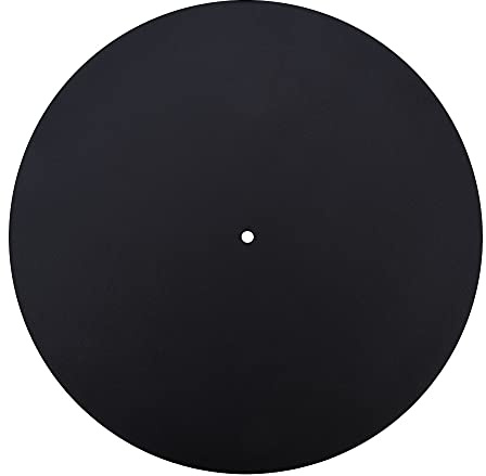 Socobeta Vinylskiva i äkta Läder Slipmatta Skivbordsmatta Anti Static Slip Filt Ljudisolering (Tjocklek 1,5 mm)
