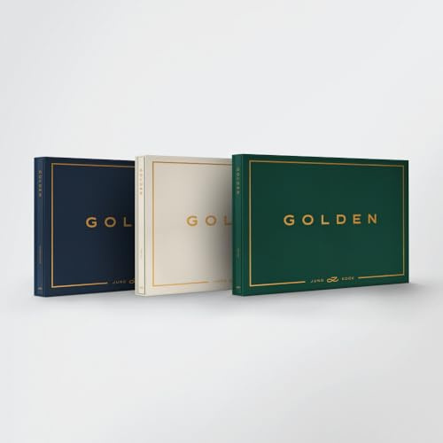 JUNGKOOK BTS - GOLDEN Album (3 ver. SET)