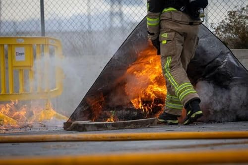 Manta Ignífuga ICe de seguridad anti-incendios de alta resistencia para baterías de litio. Test de resistencia anti incendios certificado por ATS E. Technology.