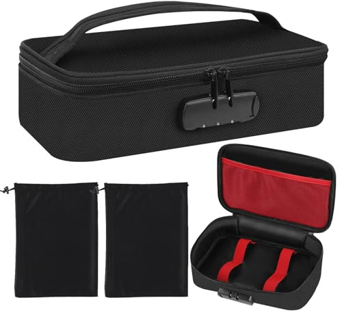JINXOLET Discreet Lockable Storage Toy Bag Box Organizer Container (Small)