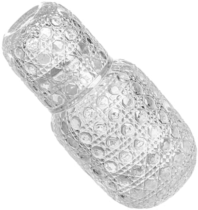 Alipis Caraffe e Bicchiere Vetro Trasparente Per e Bevande Per Da Pranzo e Uso