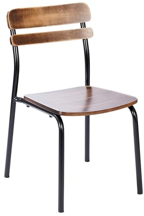Flash Furniture Commercial Metal Dining Chair, Antique Copper