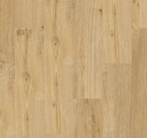 Pavimento Laminato ad Incastro in PVC Effetto Legno, doga 123,9x21,4 cm sp.4,2mm per Interni - Camera, Garage, Bagno, Cucina, Sala (1118) PREZZO AL MQ!