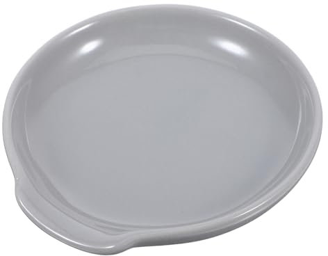 Amosfun Stoviglie Poggiamestolo Per Cucinare Simpatico Poggia Cucchiaio Portacucchiaio in Porcellana Culla Cucchiaio Da Cucina Poggiamestolo Unico Cucchiaia Di Cucchiaia Ceramica Dark Grey