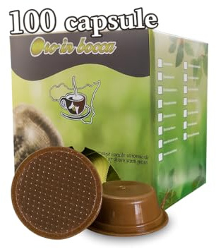 Oro in Bocca - 96 Capsule Compatibili Lavazza A Modo Mio (6 Confezioni da 16) – Bevanda Cremosa dal Gusto Intenso, Consistenza Vellutata, Pausa Dolce e Avvolgente (Tè limone)