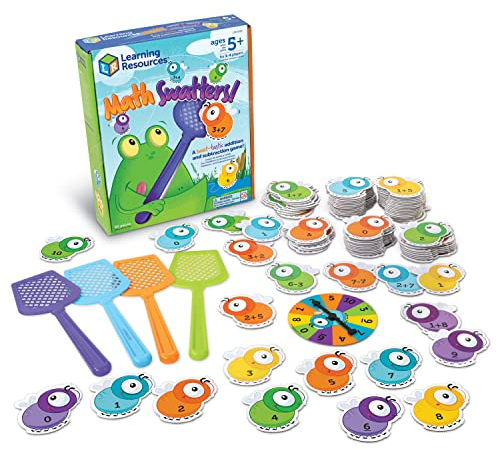 Learning Resources Additions- und Subtraktionsspiel Mathe-Insel, Lernspiele, Mathematikspiele für Kinder ab 6 Jahren, pädagogisches Spielzeug, Mathematikspiele für Kinder, Lernspiele für drinnen, 6+