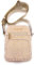 Michael Kors Tasche I Damen I Kameratasche I Schultertasche I Weiß-Gold I 20x14x8cm (BxHxT) MK Logo I Jacquardt-Crossbody-Women-Bag7584