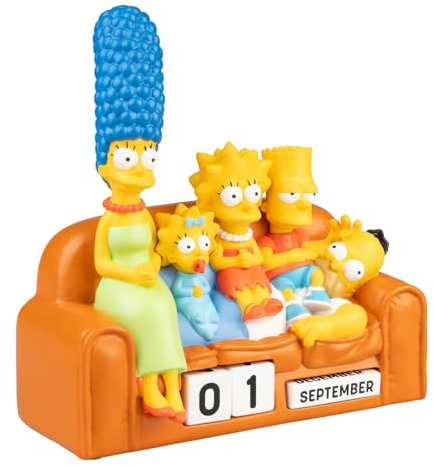 Grupo Erik | Calendrier Perpétuel 3D Les Simpson | Idée Cadeau