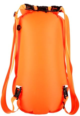 Bouée de Natation en Eau Libre – Flotteur de sécurité de 35 L, Piscine avec Sac étanche, Excellent Sac à Dos à Tirer | Dispositif de sécurité de Natation de Grande capacité pour Adultes et en