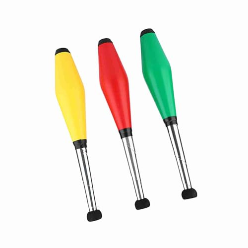 LICAEVEY Bastoncini da Giocoliere per Bambini, Set Leggero da 3 Pezzi con Punte in Schiuma Sicure per la Coordinazione, Allenamento per abilità Occhio-Mano, Accessori da Giocoliere per Principianti